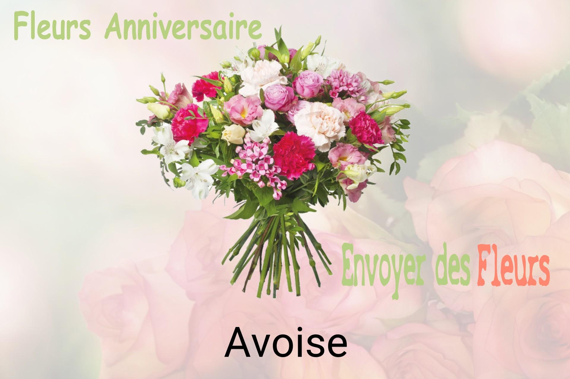 Bouquet de fleurs d’anniversaire livré à Avoise